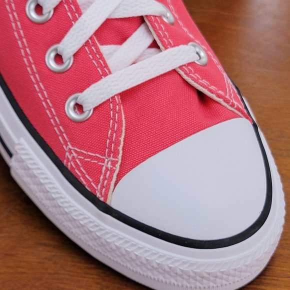 Converse Chuck Taylor All Star Seasonal Hi Canvas 168572F Carmine Pink  Size 9.5 - Picture 7 of 12